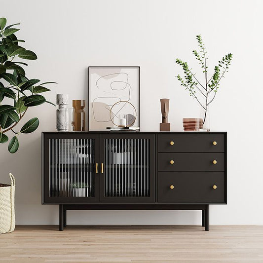 Sideboard da pranzo rettangolo moderno moderno mobile in legno