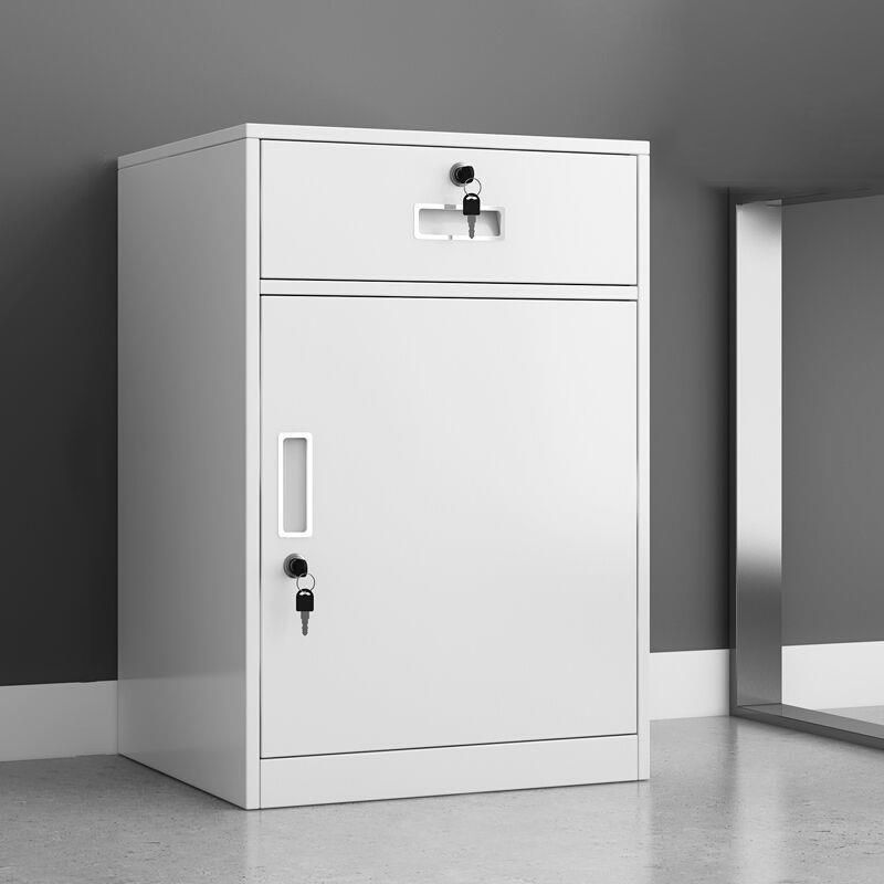 Fireproof File Cabinet Metal Locking Drawers Plain Vertical File Cabinet Clearhalo 'Filing Cabinets' 'filling_cabinets' 'furn' 'furn_filling_cabinets' 'Furniture' 'Office Furniture' 1200x1200_171d6350-93f4-435d-928d-1f54d0d12857