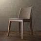 Scandinavian Oak Parsons Side Chair Linen Dining Chair with Natural Legs Clearhalo ' kitchen&dining_furn' 'Dining Chairs' 'Dining Tables & Seating' 'dining_chair' 'furn' 'furn_dining_chair' 'Furniture' 'furniture_dining_chair' 'Kitchen & Dining Furniture' 'kitchen' 1200x1200_17209a05-854b-44cd-a1f3-35455f70bb02
