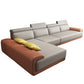 Modern Sectional with Adjustable Head Pillow and Pillow Top Arm Clearhalo 'furn' 'furn_sectionals' 'Furniture' 'Living Room Furniture' 'Sectionals' 1200x1200_1720bc05-a17b-4aeb-8233-43a872fb8d96