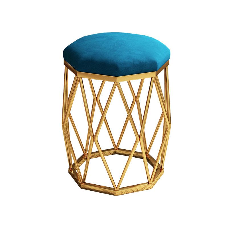 Solid Color Flannel Standard Stool Modern Simple Upholstered Stool Clearhalo 'furn' 'furn_ottomans_poufs' 'Furniture' 'Living Room Furniture' 'Ottomans & Poufs' 'ottomans_poufs' 1200x1200_1723d6a0-1c39-42d0-b293-b83e9ff25b07