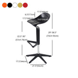 Indoor Modern Plastic Barstool Rotating Lifting Colorful Bar Stool Clearhalo 'Bar Furniture' 'Bar Stools' 'bar_stools' 'furn' 'furn_bar_stools' 'furniture_bar_stools' 'Kitchen & Dining Furniture' 'kitchen&dining_furn' 'kitchen' 'kitchen_furn' Furniture' 1200x1200_17281953-2da8-47b0-adde-0a81a1177ed5