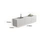 12 / 16 - Inch TV Console Faux Wood TV Console Stand With Cabinets / Drawers in White Clearhalo 'furn' 'furn_tv_stands_entertainment_centers' 'Furniture' 'Living Room Furniture' 'TV Stands & Entertainment Centers' 'TV Stands & Media Storage Furniture' 'tv_stands_entertainment_centers' 1200x1200_17283845-4279-40a1-b599-bf600c6af2aa