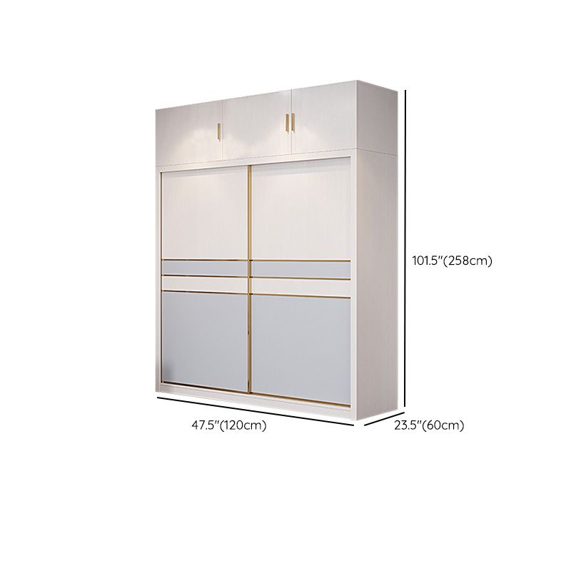 Bedroom Storage Cabinet Coastal Wooden Rectangle Wardrobe Armoire Clearhalo 'Armoires & Wardrobes' 'armoires_wardrobes' 'Bedroom Furniture' 'furn' 'furn_armoires_wardrobes' 'Furniture' 1200x1200_172870dc-4e27-4706-ac08-a4183fe97d0b