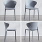 Contemporary Plastic Dining Chair 15.5'' Wide Wingback Side Chair for Home Use Clearhalo ' kitchen&dining_furn' 'Dining Chairs' 'Dining Tables & Seating' 'dining_chair' 'furn' 'furn_dining_chair' 'Furniture' 'furniture_dining_chair' 'Kitchen & Dining Furniture' 'kitchen' 1200x1200_172887b2-d077-4e85-8a62-9508b60b142f