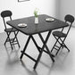 Modern Style Traditional Height Dining Set with Folding Table and Chairs Clearhalo 'Dining Room Sets' 'Dining Tables & Seating' 'dining_room_set' 'furn' 'furn_dining_room_set' 'Furniture' 'furniture_dining_room_set' 'Kitchen & Dining Furniture' 'kitchen&dining_furn' 'kitchen' 1200x1200_1729293f-a631-4a6f-b6ad-053754690779