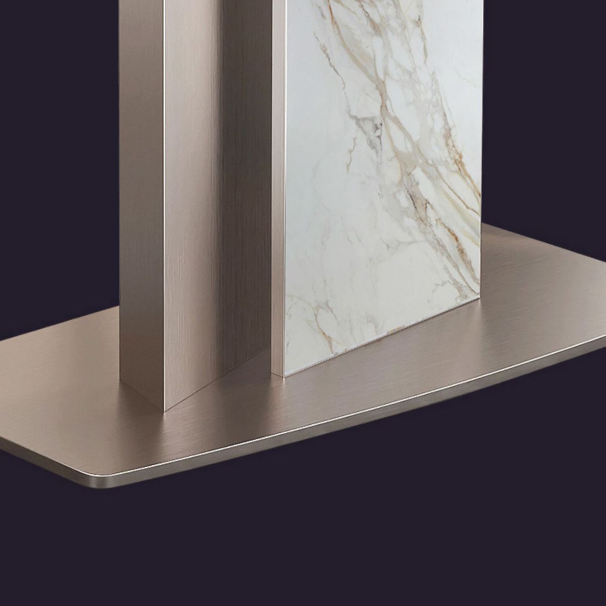 Glam Style Dining Rectangle Table Sintered Stone Table with Metal Legs for Home Use Clearhalo 'Dining Tables & Seating' 'Dining Tables' 'dining_table' 'furn' 'furn_dining_table' 'Furniture' 'Kitchen & Dining Furniture' 1200x1200_172bb8a7-c236-43be-a79e-61856b5edf65