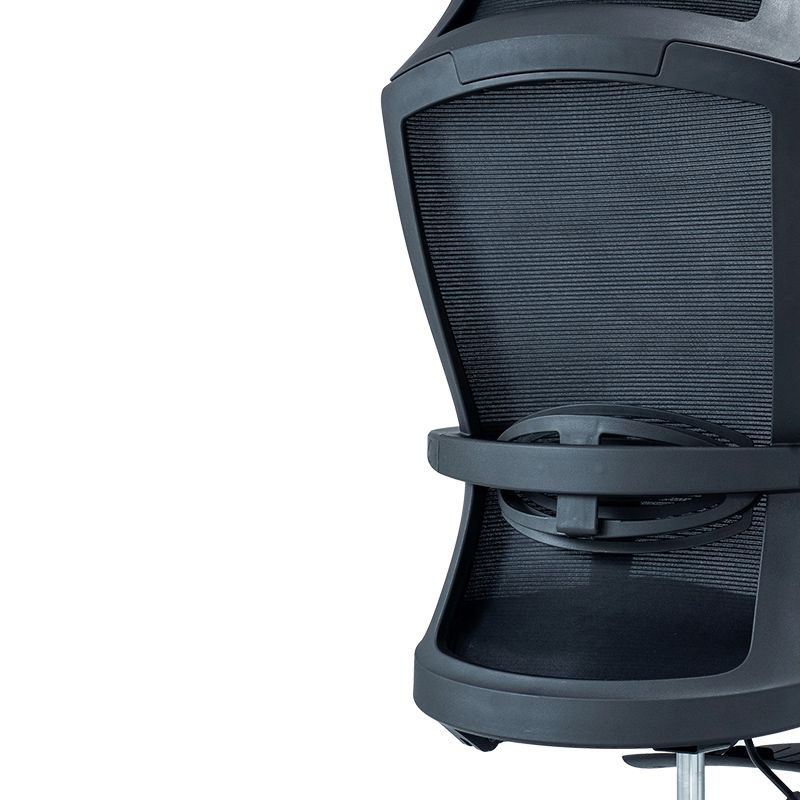 Modern High Back Desk Chair Swivel Mesh Chair with Fixed Arms Clearhalo 'furn' 'furn_office_chair' 'Furniture' 'Office Chairs' 'Office Furniture' 'office_chair' 1200x1200_172dde4e-a036-40c5-b43b-a6fe5c81522e