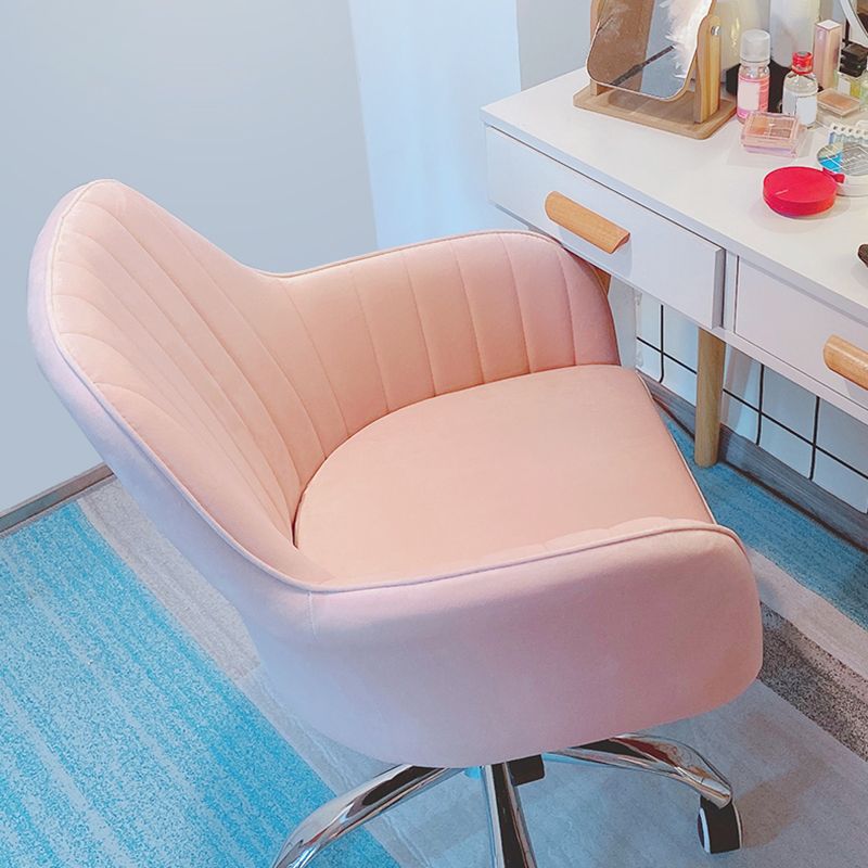 Modern Office Chair No Distressing Ergonomic Adjustable Seat Height Chair with Wheels