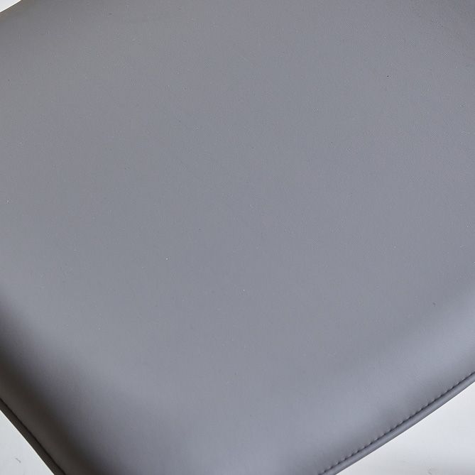 Industrielle armlose Küche Essnetzstuhl Kunstleder Seitenstuhl