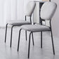 Upholstered Armless Side Chair Open Back Dining Chairs with Black Metal Legs Clearhalo ' kitchen&dining_furn' 'Dining Chairs' 'Dining Tables & Seating' 'dining_chair' 'furn' 'furn_dining_chair' 'Furniture' 'furniture_dining_chair' 'Kitchen & Dining Furniture' 'kitchen' 1200x1200_17306daf-6118-4f2d-88e3-ffacca2da380