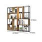 9.84"W Bookcase Industrial Style Open Back Bookcase for Study Room Home Office Clearhalo 'Bookcases' 'furn' 'furn_bookcases' 'Furniture' 'furniture_bookcases' 'kitchen' 'kitchen_bookcases' 'Living Room Furniture' 'Office Furniture' 1200x1200_1730e9b7-e46a-47f9-99a3-f94e0edf0907