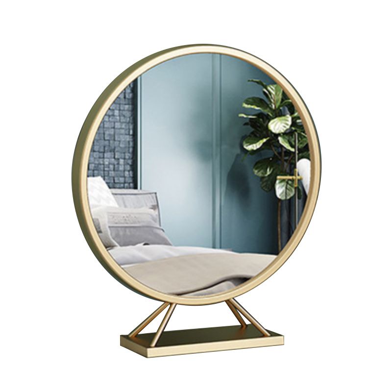 Glam Style 1- Table de maquillage en bois de tiroir en vert