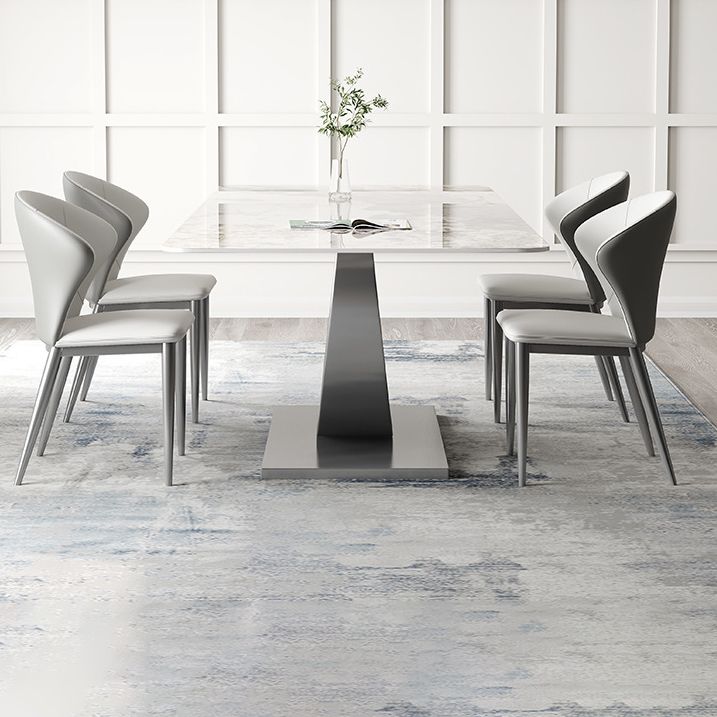 1/4/5/7/8 Pieces Modern Dining Room Set Rectangle Table Dining Set Clearhalo 'Dining Room Sets' 'Dining Tables & Seating' 'dining_room_set' 'furn' 'furn_dining_room_set' 'Furniture' 'furniture_dining_room_set' 'Kitchen & Dining Furniture' 1200x1200_173487c2-388c-4803-8e39-1ad86139ea73