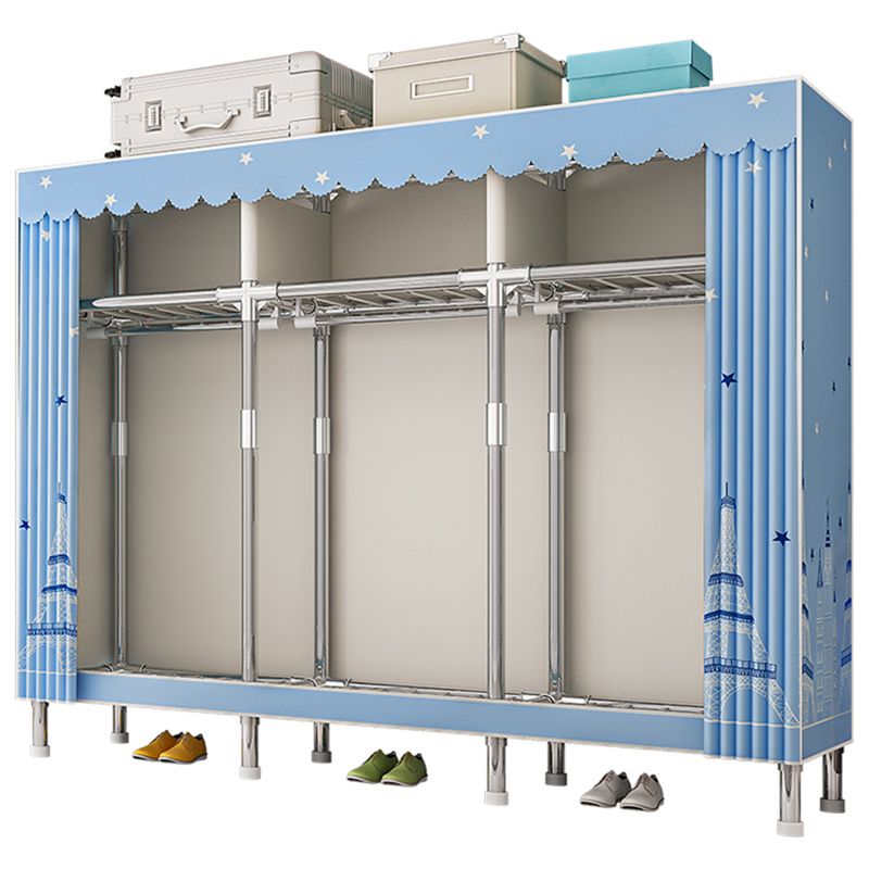 Armadio del guardaroba contemporaneo con armadio in acciaio gambe