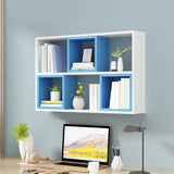 Modern Engineered Wood Book Shelf Wall gemonteerd gesloten achterste plank boekenkast voor thuis