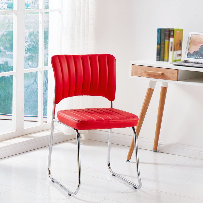 Modern Style Task Chair Mid-Back Ergonomic Armless Office Chair Clearhalo 'furn' 'furn_office_chair' 'Furniture' 'furniture_office_chair' 'Office Chairs' 'Office Furniture' 'office_chair' 1200x1200_17380b65-c466-4052-bf74-fd29c86d8154