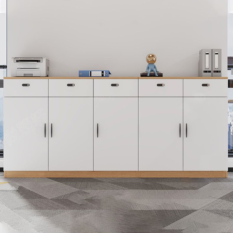 Archivo de archivos de madera Archivo blanco para el hogar y la oficina