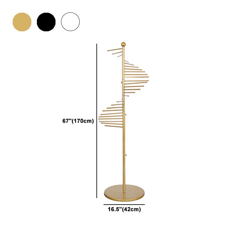 Kit di ingresso contemporaneo Metal Nessun gancio di cappotto per sala da padron