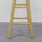 Indoor Rectangle Backless Bar Stool Pine Solid Wood Bar Stool in Natural