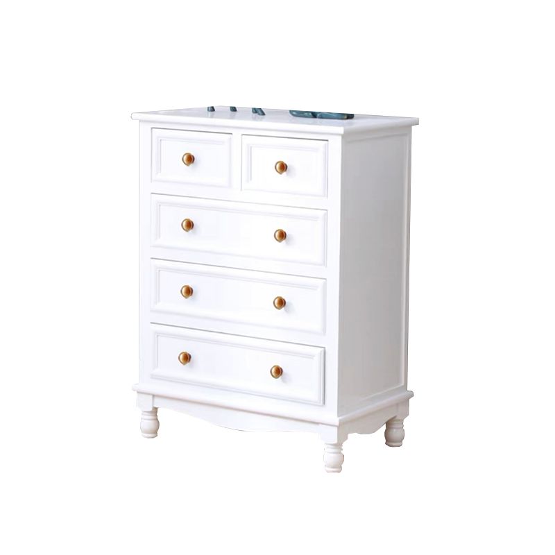 引き出しの長方形のアクセントチェストを備えた現代のチェストノブソリッドウッド