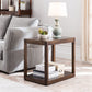 Ashwood Double Tier End Table Contemporary Rectangular Side Table for Living Room Clearhalo 'Coffee & Accent Tables' 'End & Side Tables' 'end_side_table' 'end_side_tables' 'furn' 'furn_end_side_tables' 'Furniture' 'furniture_end_side_table' 'Living Room Furniture' 1200x1200_173d23c1-9886-4f1d-b2c9-6e1919630b1f
