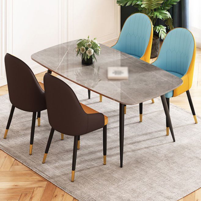 Metal Contemporary Modern Indoor-Outdoor Side Chair Parsons Chair Clearhalo 'Dining Chairs' 'Dining Tables & Seating' 'dining_chair' 'furn' 'furn_dining_chair' 'Furniture' 'furniture_dining_chair' 'Kitchen & Dining Furniture' 1200x1200_173dc5cd-0d79-43eb-ac90-830602a9a265