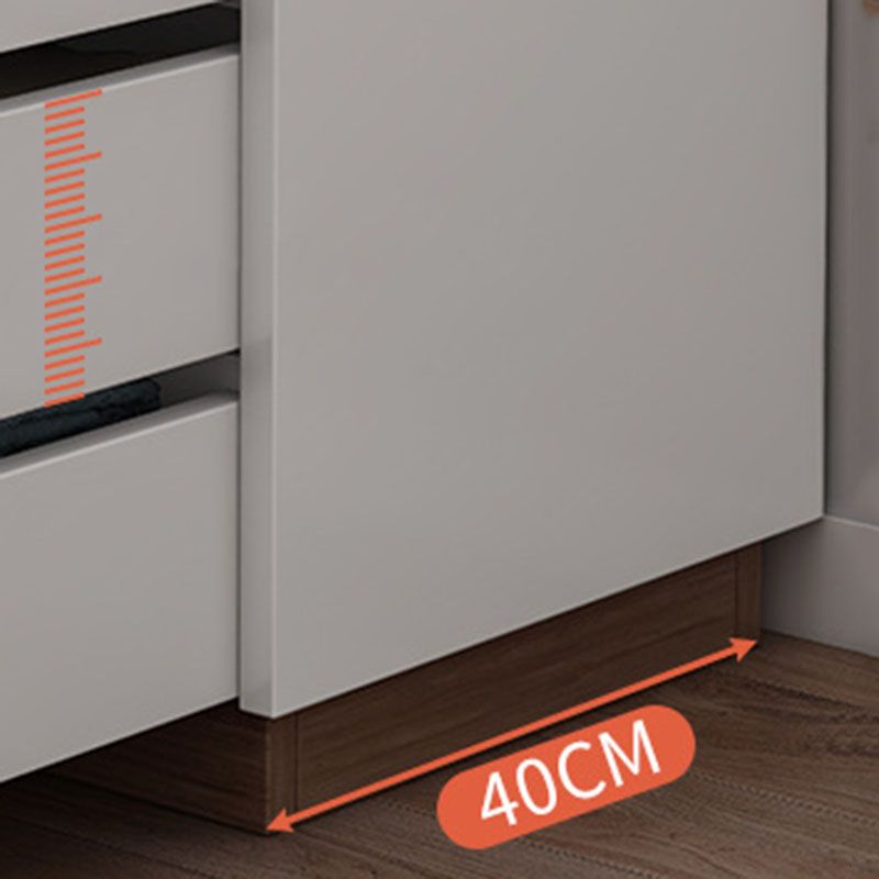 Bachelor en bois poitrine verticale contemporaine avec tiroir