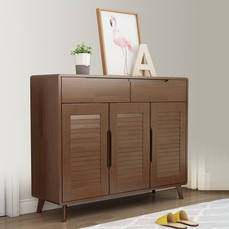 Contemporary Accent Cabinet 39.37" Tall Drawer and Door Cabinet Clearhalo 'Cabinets & Chests' 'cabinets_chests' 'furn' 'furn_cabinets_chests' 'Furniture' 'Living Room Furniture' 1200x1200_173fa466-fa55-4758-bdc6-934461cb9234