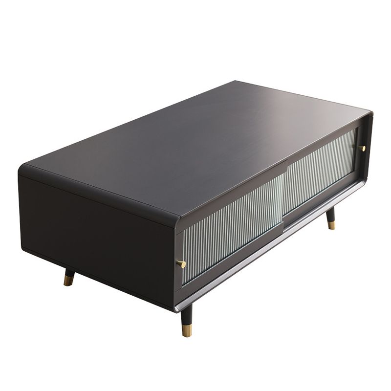 Solid Wood Rectangle Cocktail Table Modern No Distressing Single Coffee Table Clearhalo 'Coffee & Accent Tables' 'Coffee Tables' 'coffee_tables' 'furn' 'furn_coffee_tables' 'Furniture' 'Living Room Furniture' 1200x1200_1744f39b-339d-4183-be0b-e5f78ca87325