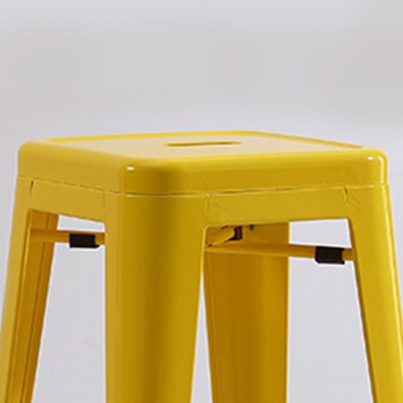 Industrial Backless Counter Stool Metal Counter Height Stools Clearhalo 'Bar Furniture' 'Bar Stools' 'bar_stools' 'furn' 'furn_bar_stools' 'Furniture' 'Kitchen & Dining Furniture' 1200x1200_1747dcc7-1dce-443d-9a58-0ddafdd789b8