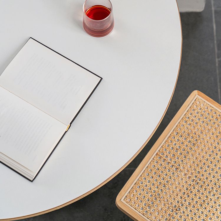 Contemporary Solid Wood Dining Table Single Pedestal Round Table for Home Clearhalo ' dining_table' 'Dining Tables & Seating' 'Dining Tables' 'furn' 'furn_dining_table' 'Furniture' 'furniture_dining_table' 'Kitchen & Dining Furniture' 'kitchen&dining_furn' 'kitchen' 'kitchen_dining_table' 1200x1200_1747fc37-1b05-48e5-8447-6e67e5e27734