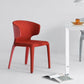 Modern Metal Dining Room Chair Wingback Arm Single Chair for Home Use Clearhalo ' kitchen&dining_furn' 'Dining Chairs' 'Dining Tables & Seating' 'dining_chair' 'furn' 'furn_dining_chair' 'Furniture' 'furniture_dining_chair' 'Kitchen & Dining Furniture' 'kitchen' 1200x1200_17496f5f-31fb-4ac9-ba46-4af42b839c43