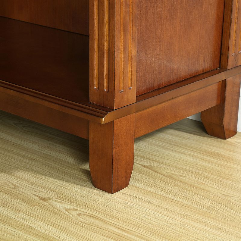 14" Wide Contemporary Shelf Vertical Closed Back Solid Wood Bookcase Clearhalo 'Bookcases' 'furn' 'furn_bookcases' 'Furniture' 'Office Furniture' 1200x1200_17499f78-b47e-4be4-9be0-6d2327824a83