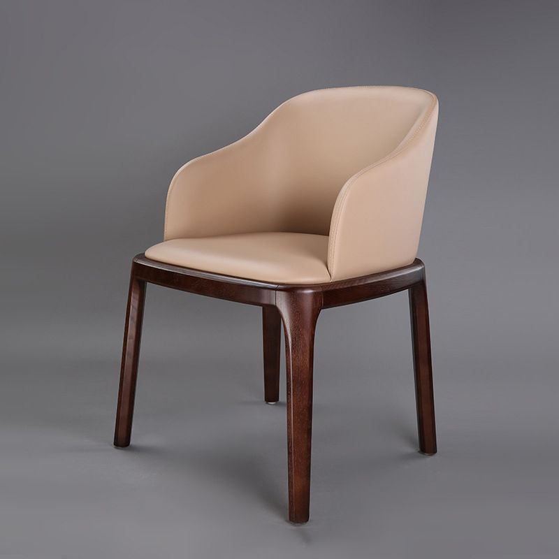 Sedia tradizionale sedia da pranzo solido in legno per cucina