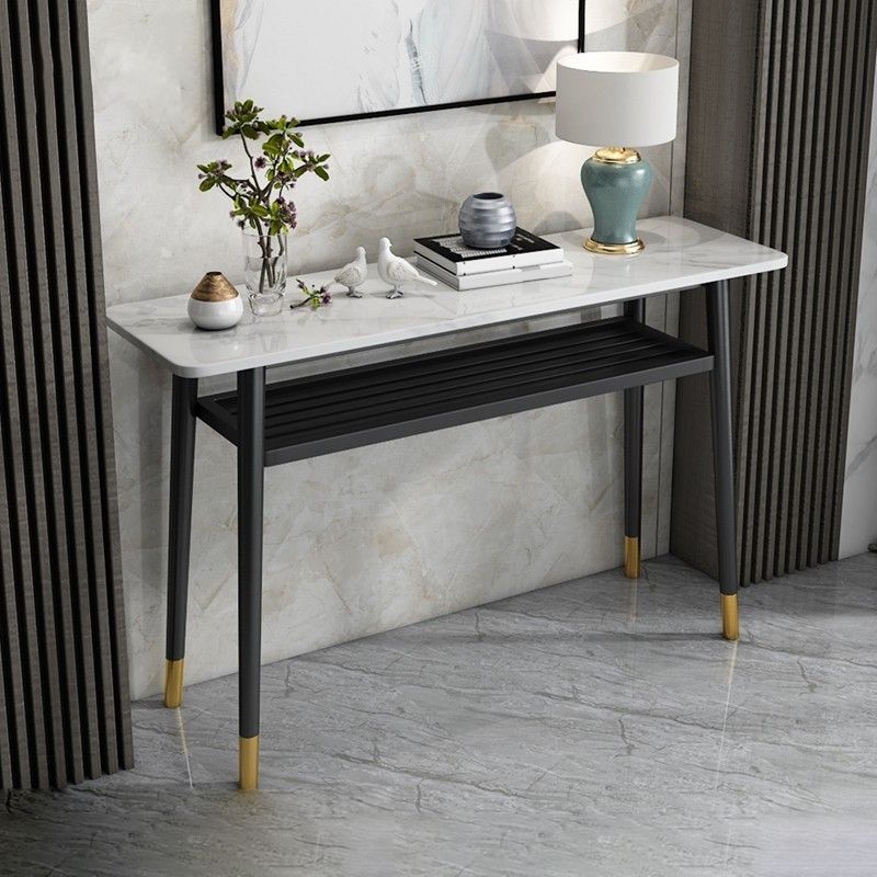 Tavolo di divano resistente alle macchie per graffio di ardesia contemporanea