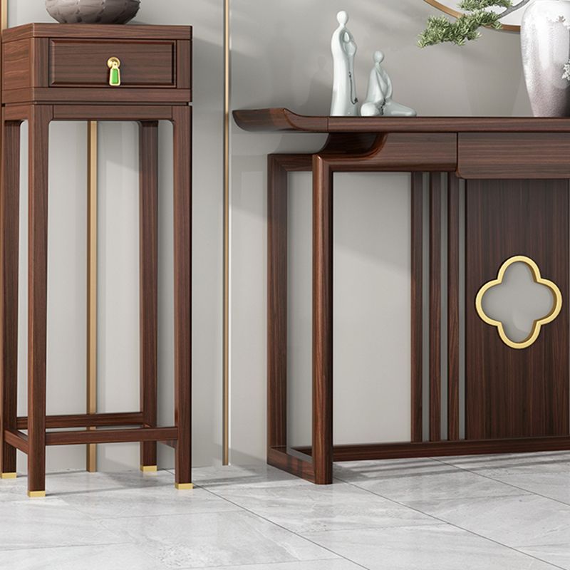 Tavolo della console contemporanea a forma di rettangolo