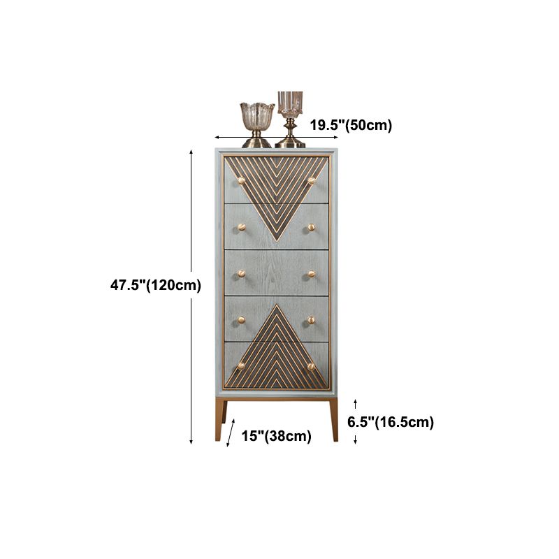 Glam Living Room Sideboard with Drawers Wood and Metal Buffet Server Clearhalo 'buffet_sideboard' 'Buffets & Sideboards' 'furn' 'furn_buffet_sideboard' 'Furniture' 'Kitchen & Dining Furniture' 1200x1200_174e7743-7580-4e22-b33f-63b76b0a5f43