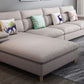 Pillow Top Arm Sectional Modern Linen 4-seat 125.98" Wide Sectional Clearhalo 'furn' 'furn_sectionals' 'Furniture' 'Living Room Furniture' 'Sectionals' 1200x1200_174f87e2-1439-4a99-8023-1001aee46067