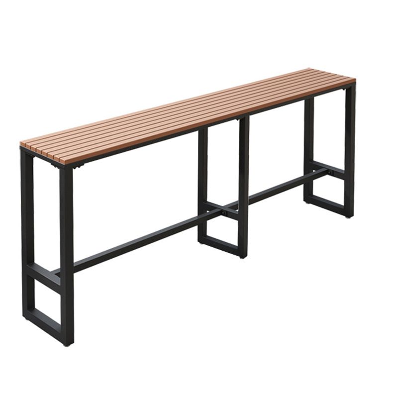 Rectangle Bar Dining Table Industrial Wood Counter Height Dining Table Clearhalo 'Bar Furniture' 'Bar Tables' 'bar_tables' 'furn' 'furn_bar_tables' 'Furniture' 'Kitchen & Dining Furniture' 1200x1200_175504ca-cc90-4ef8-b52f-b735480f37c4