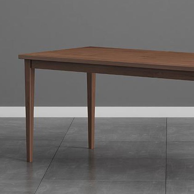 Modern 1/2/4/5 Pieces Rectangle Dining Set Solid Wood Kitchen Table with Chairs Clearhalo 'Dining Room Sets' 'Dining Tables & Seating' 'dining_room_set' 'furn' 'furn_dining_room_set' 'Furniture' 'furniture_dining_room_set' 'Kitchen & Dining Furniture' 'kitchen&dining_furn' 'kitchen' 1200x1200_1756363c-a254-4c43-81cf-49fb30aeea36