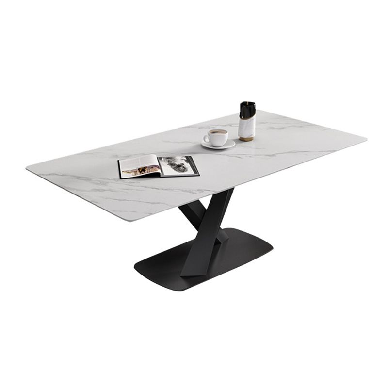 Juego de mesa de comedor rectangular 1/2/4/5/6/7 piezas de comedor de metal para casa