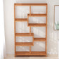 Contemporary Bookcase Open Shelf Bamboo Vertical Shelf Bookcase Clearhalo 'Bookcases' 'furn' 'furn_bookcases' 'Furniture' 'Office Furniture' 1200x1200_17584273-cbda-4ed8-9595-bf6f9812ee5d