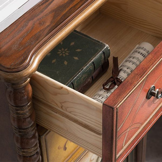 Traditional Storage Chest Solid Wood Dresser with 3/4/5 Drawers , 13.65 Inch Width Clearhalo 'Bedroom Furniture' 'Dressers & Chests' 'dressers_chests' 'furn' 'furn_dressers_chests' 'Furniture' 1200x1200_175b4a0f-c657-4c68-a57f-0d3543255283