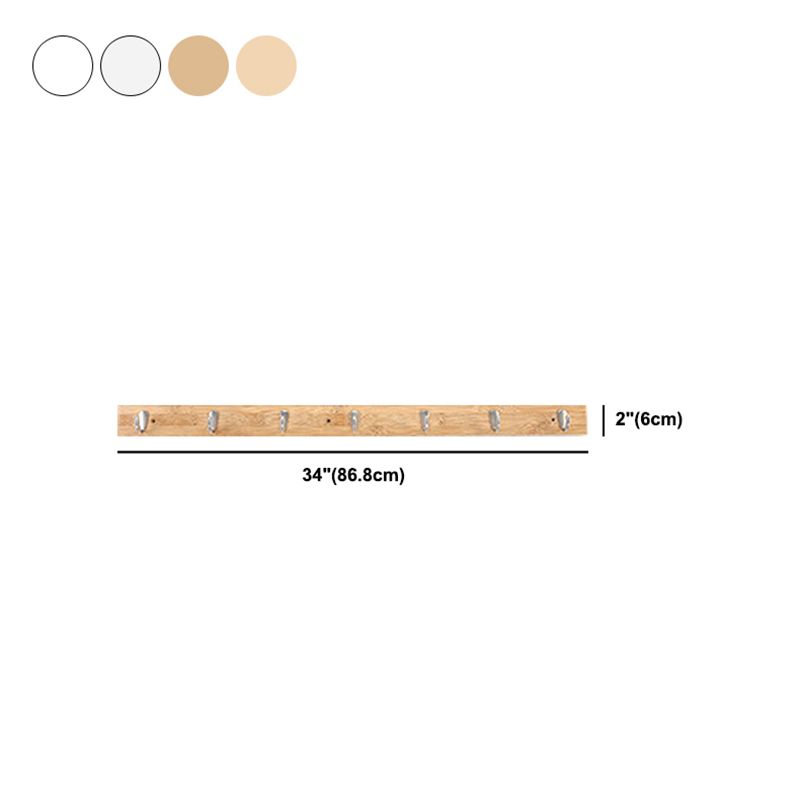 Moderne Holzkleiderbügel mit wand montierten Haken Hallbaumattrack