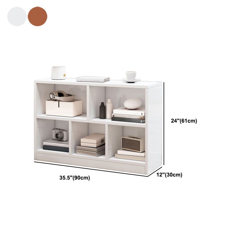 Libreria in legno moderno minimalista casa da soggiorno studio scaffale