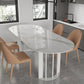 Metal Modern Double Pedestal Dining Table Sintered Stone Top Table for Dining Room and Kitchen Clearhalo ' dining_table' 'Dining Tables & Seating' 'Dining Tables' 'furn' 'furn_dining_table' 'Furniture' 'furniture_dining_table' 'Kitchen & Dining Furniture' 'kitchen&dining_furn' 'kitchen' 'kitchen_dining_table' 1200x1200_17648b79-36e8-4453-a63d-867d30077c65