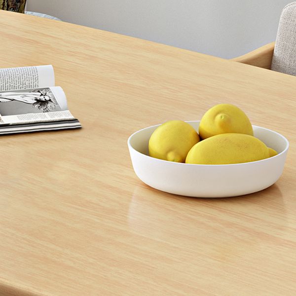 Modern Solid Wood Dining Table Rectangle Table with 4 Legs for Dinning Room Clearhalo ' dining_table' 'Dining Tables & Seating' 'Dining Tables' 'furn' 'furn_dining_table' 'Furniture' 'furniture_dining_table' 'Kitchen & Dining Furniture' 'kitchen&dining_furn' 'kitchen' 'kitchen_dining_table' 1200x1200_1765e903-f819-436e-a2be-69a6c1f419e1