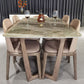 Sintered Stone Modern Rectangle Dining Table Grey Stone Top Table with Trestle Base Clearhalo ' dining_table' 'Dining Tables & Seating' 'Dining Tables' 'Furniture' 'furniture_dining_table' 'Kitchen & Dining Furniture' 'kitchen&dining_furn' 'kitchen' 'kitchen_dining_table' 1200x1200_17676c6a-eefe-44b4-9b55-d771e0af3e58