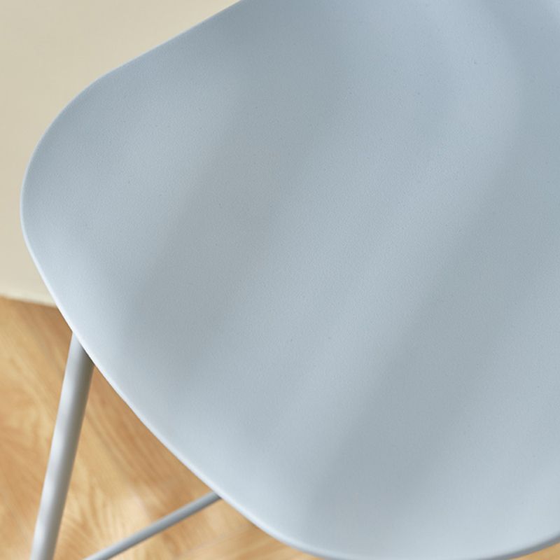 Scandinavian Matte Finish Metal Bar Stool Milk Tea Shop Footrest Stool Clearhalo 'Bar Furniture' 'Bar Stools' 'bar_stools' 'furn' 'furn_bar_stools' 'Furniture' 'furniture_bar_stools' 'Kitchen & Dining Furniture' 1200x1200_1767aec9-4e1c-430f-8016-a64f80f852cb